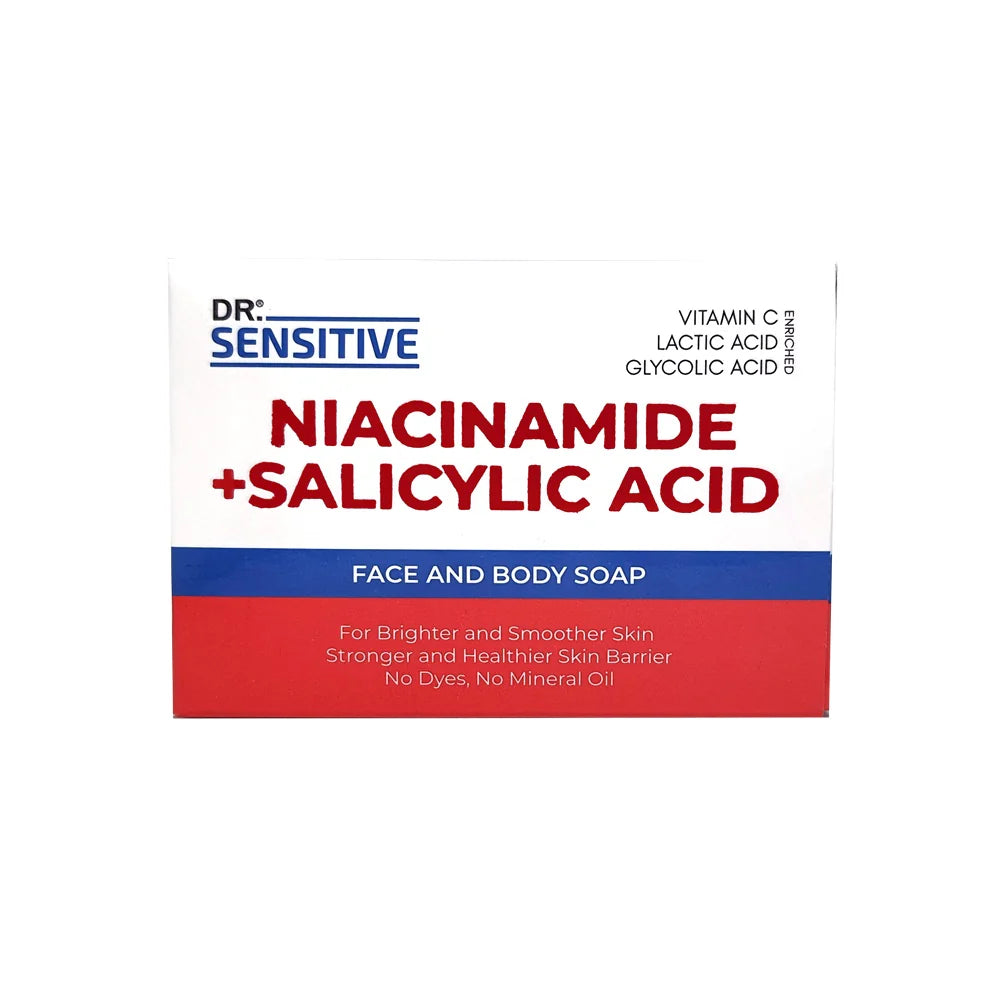 Niacinamide + Salicylic Acid Face and Body Soap 120g