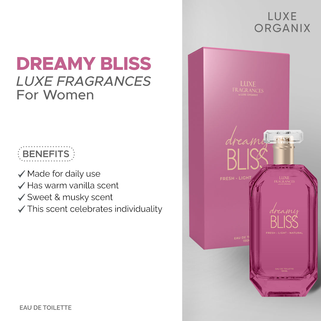 Dreamy Bliss Luxe Fragrances 100ml