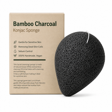 Translation missing: en.Bamboo Charcoal Konjac Sponge