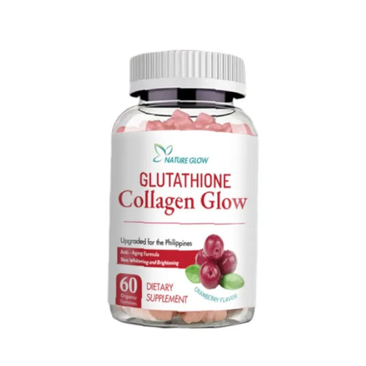 Glutathione Collagen Glow - Cranberry Flavor (60 Gummies