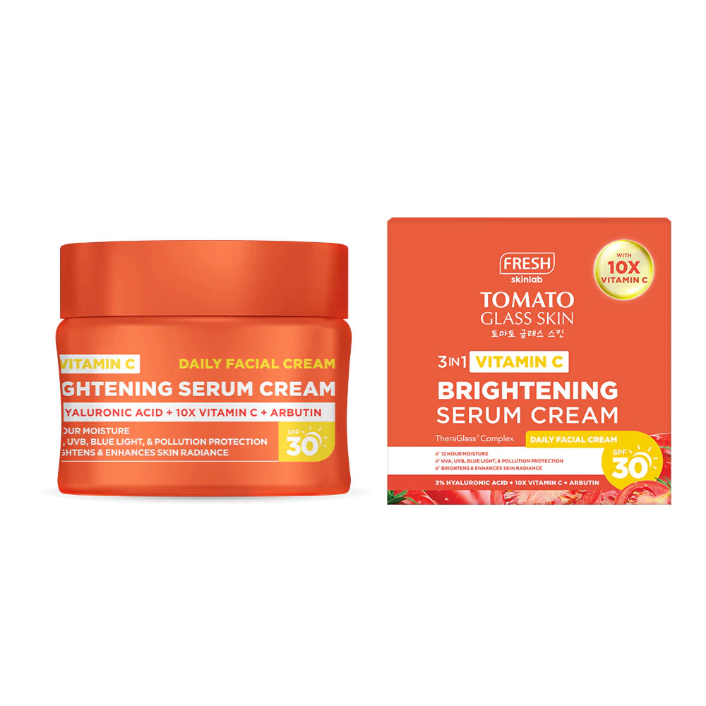 Tomato Glass Skin 3 in 1 Vitamin C Brightening Serum Cream 40ml