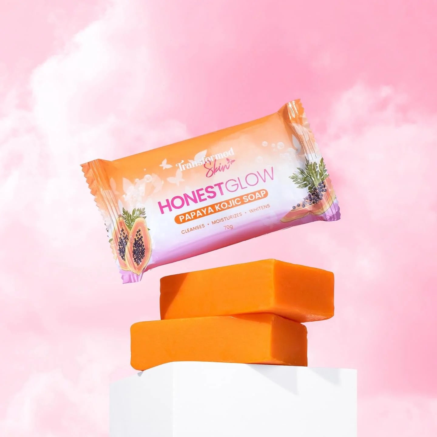 Honestglow Papaya Kojic Soap 70g