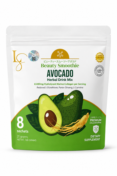 Translation missing: en.Beauty Smoothie Avocado Herbal Drink Mix (8 Sachets)