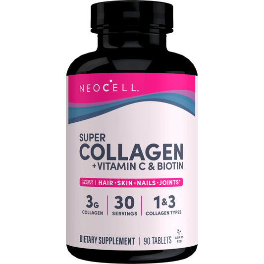 Collagen + Vitamin C & Biotin (90 Tablets)