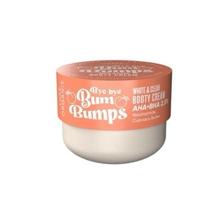 Bye Bye Bum Bumps White and Clear Booty Cream 230g