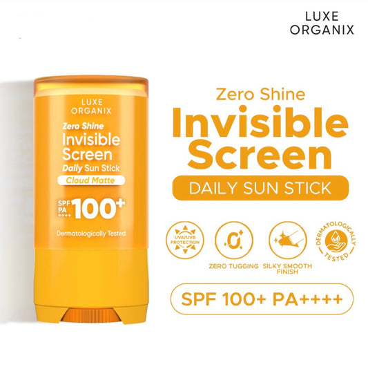 Zero Shine Invisible Screen Daily Sunstick with SPF 100+ PA++++