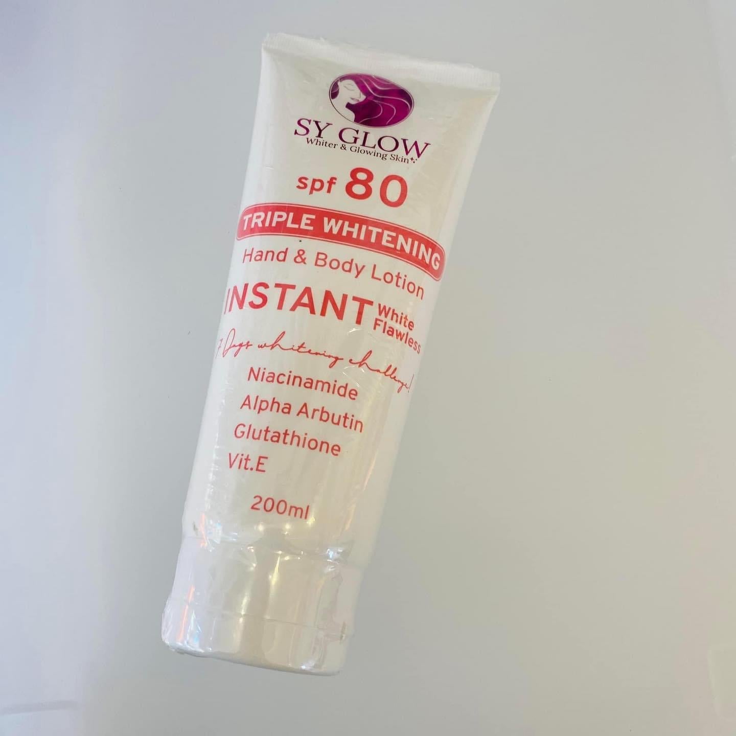 Instant Whitening Lotion SPF 80 200ml