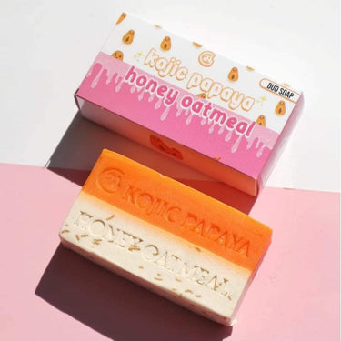 Translation missing: en.Kojic Papaya Honey Oatmeal Duo Face and Body Soap 135g