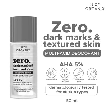 Translation missing: en.Zero Dark Marks &amp; Textured Skin Whitening Multi-acid Serum Deodorant For Sensitive 50ml