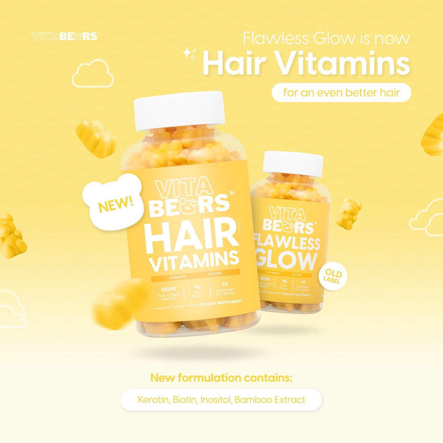 Hair Vitamins (60 Gummies)