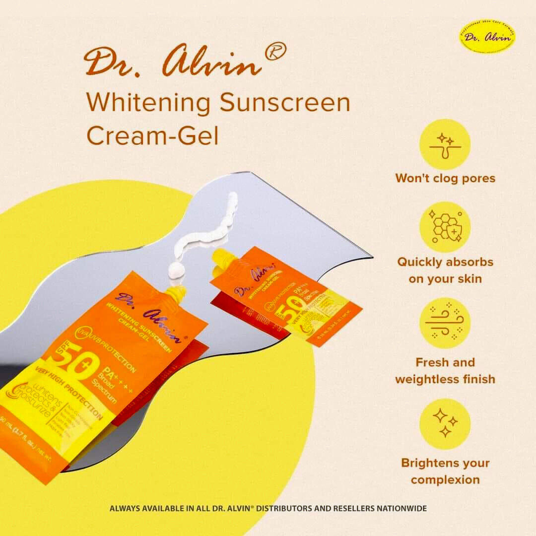Whitening Sunscreen Cream-Gel 50ml
