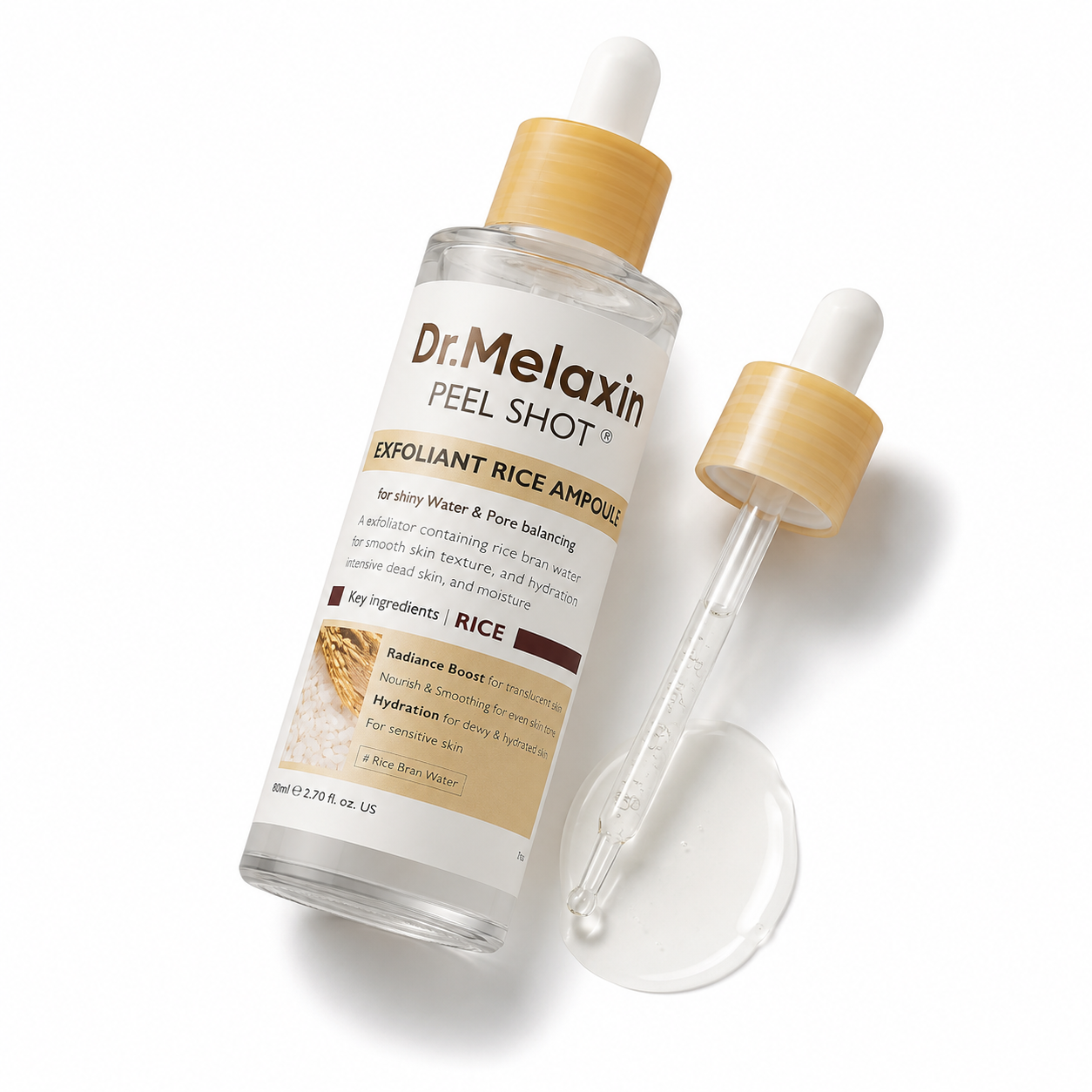 Peel Shot Exfoliating White Rice Ampoule 80ml