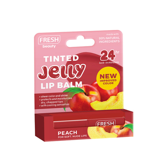 Peach Tinted Jelly Lip balm 4g