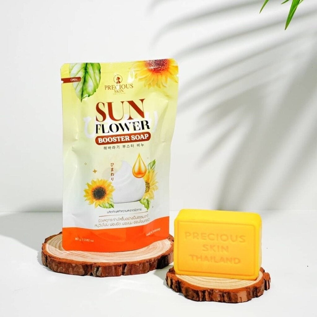 Sun Flower Booster Soap 80g