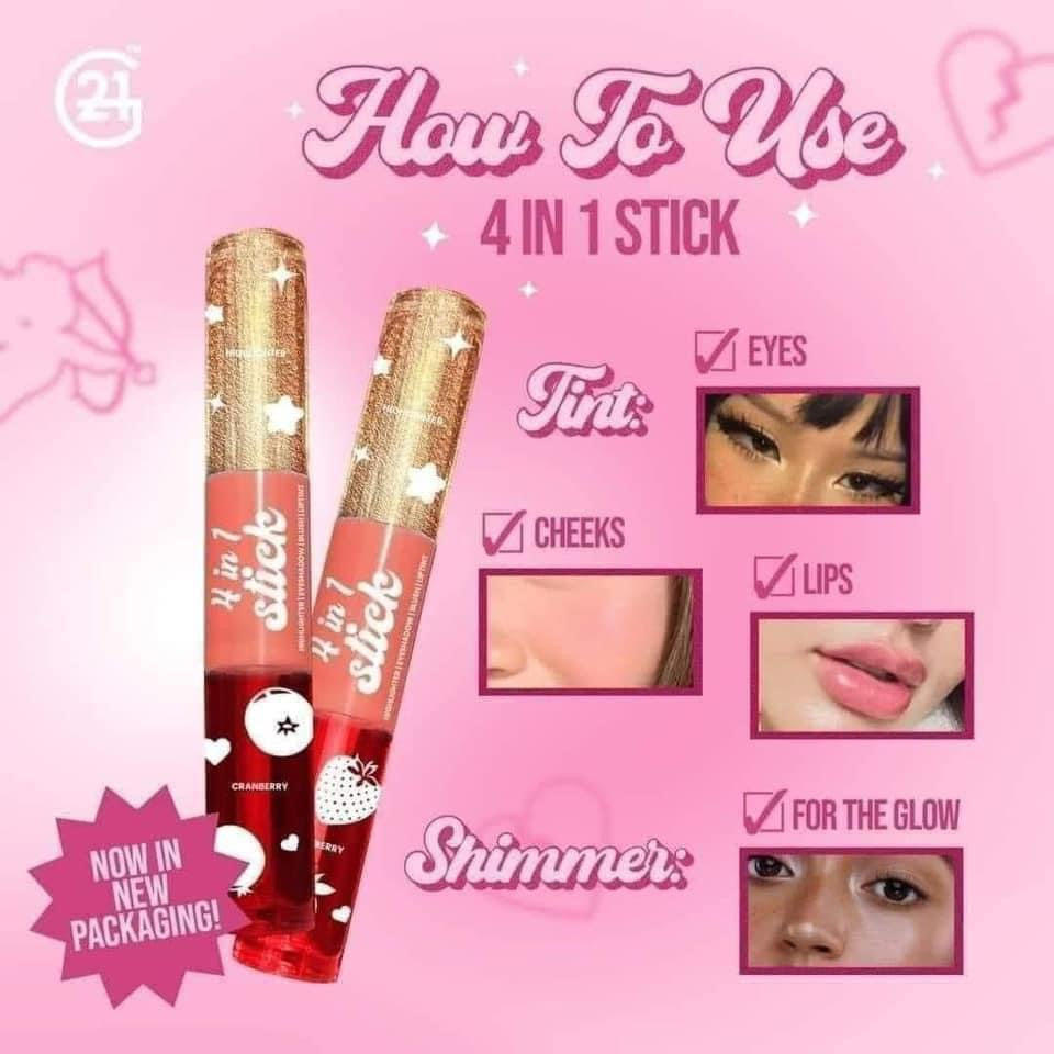 4 In Stick Strawberry 10ml