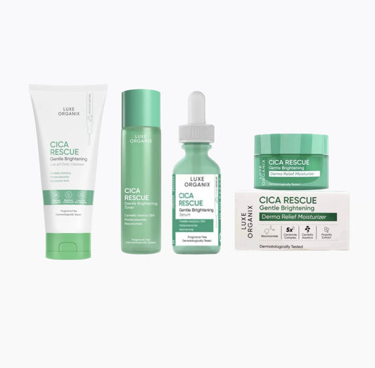 Cica Rescue Gentle Brightening Set