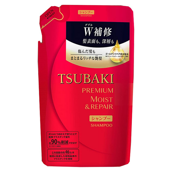 Tsubaki Shampoo Premium Moist & Repair Refill 330ml