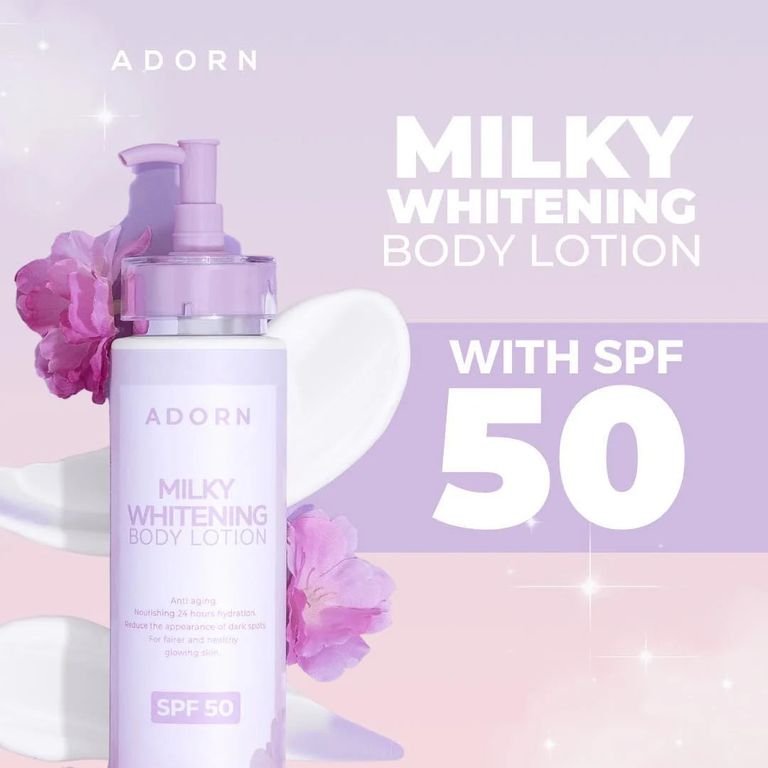 Milky Whitening Body Lotion SPF50 200ml