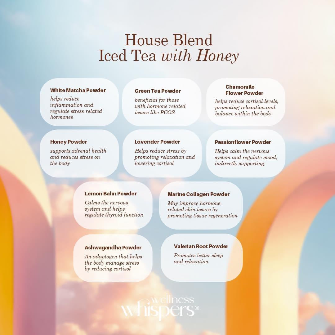 Hormonal Imbalance Honey Blend Iced Tea With Honey (10 Sachets)