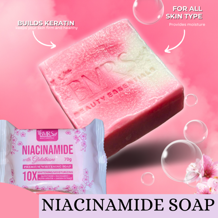 Niacinamide with Glutathione Bar Soap 70g