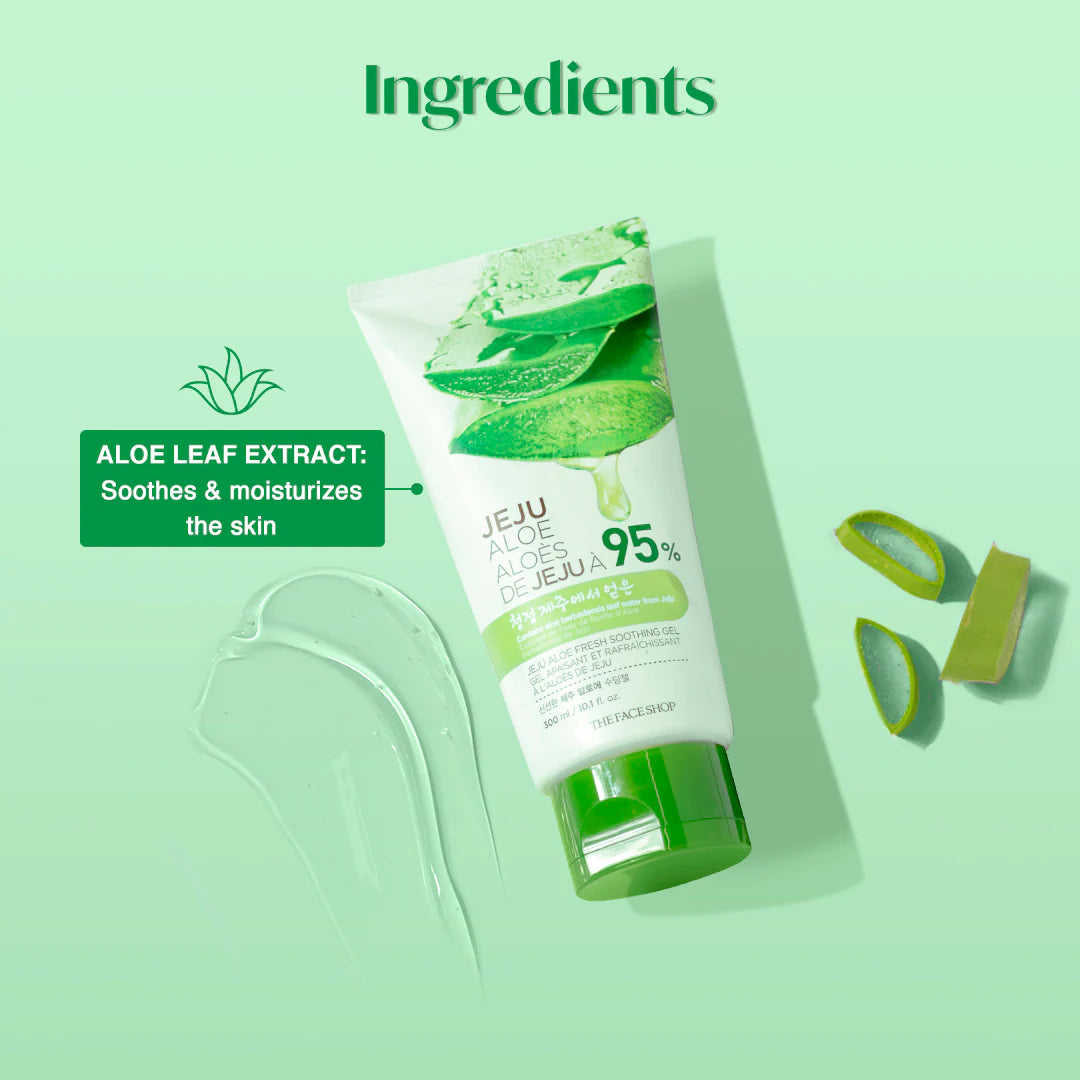 Jeju Aloe Fresh Soothing Gel 300ml