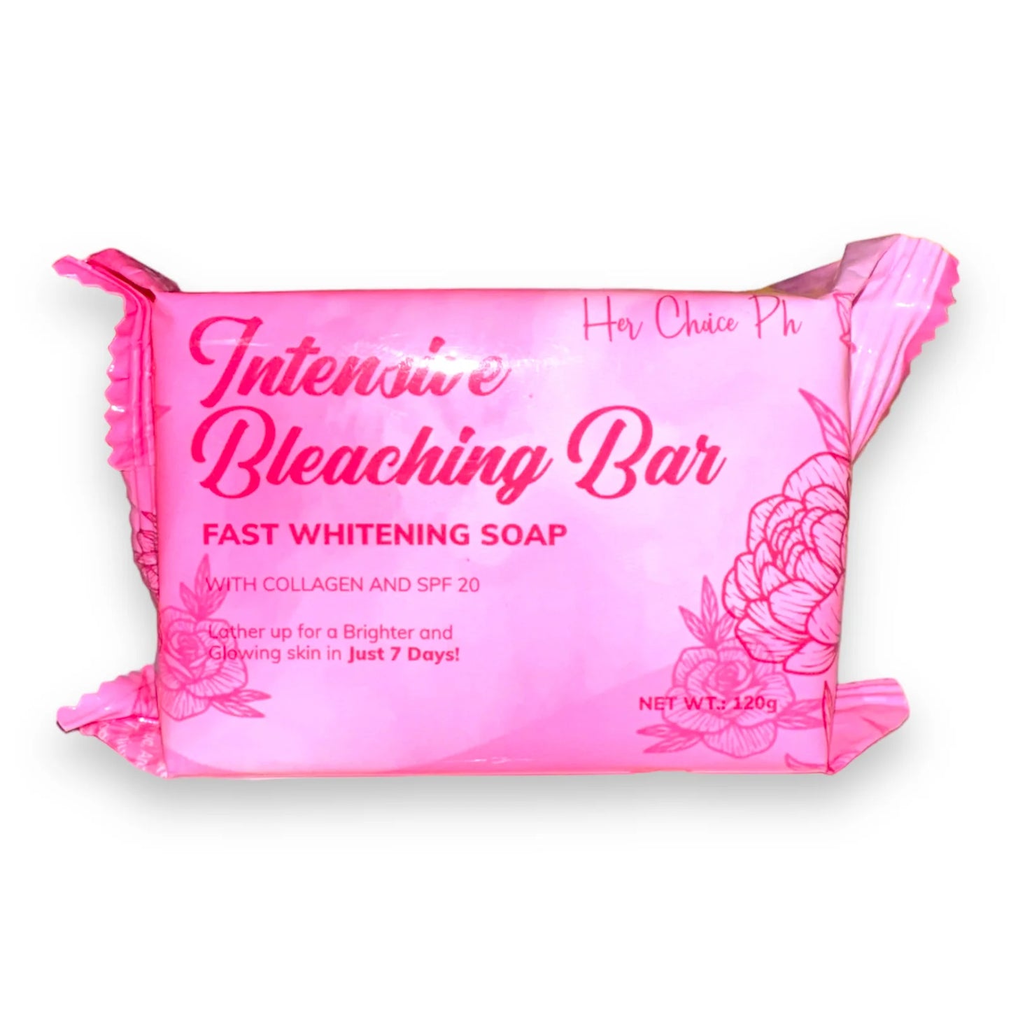 Intensive Bleaching Bar Soap With Collagen And SPF 20