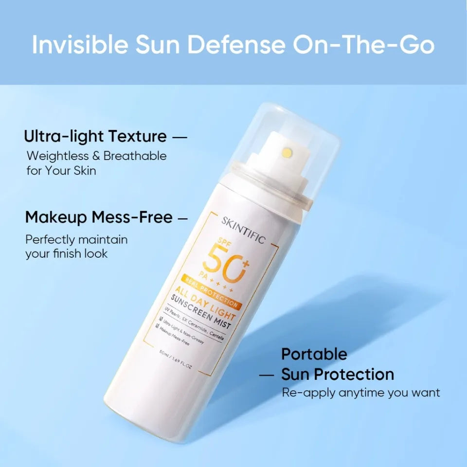 All Day Light Sunscreen Mist 50ml