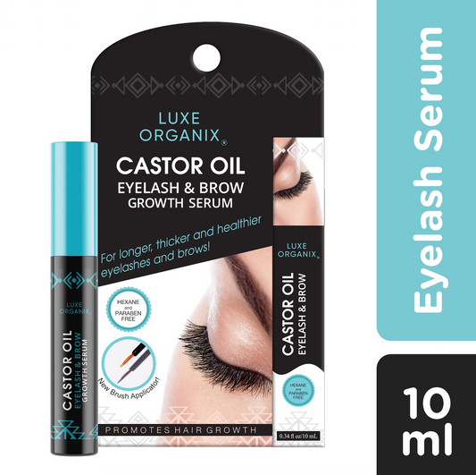 Castor Oil Dual Tip Eyelash & Brow Growth Serum (12ml)