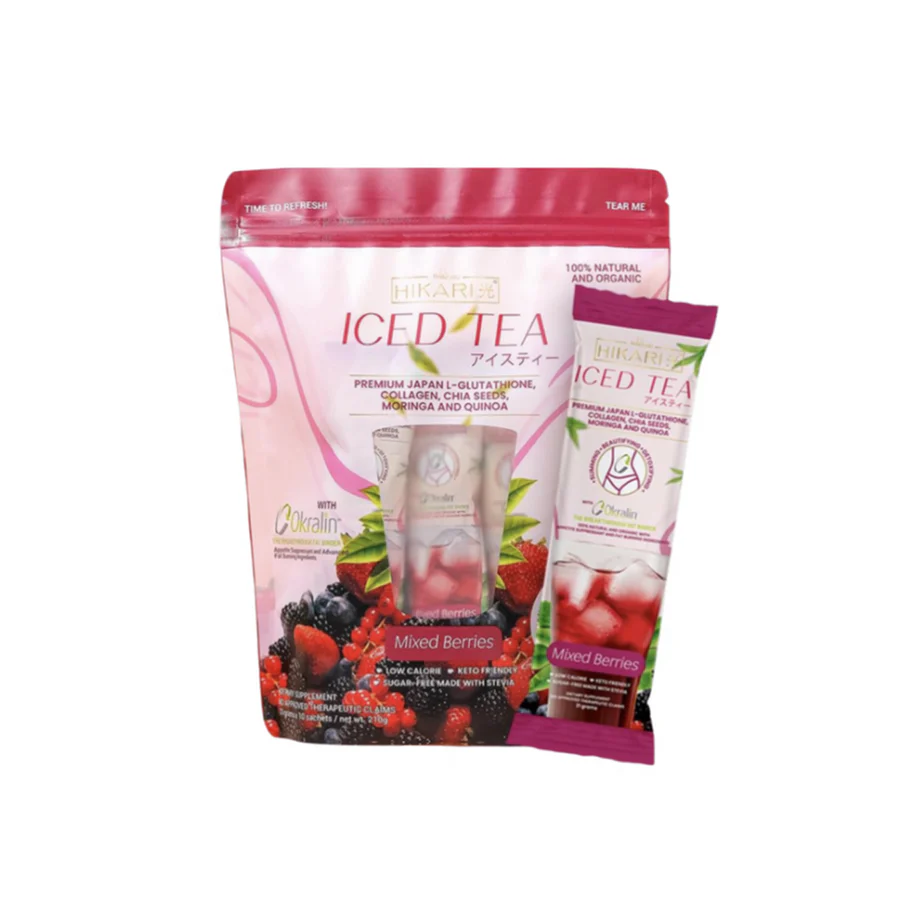 Hikari Iced Tea Mixed Berries (10 Sachets)