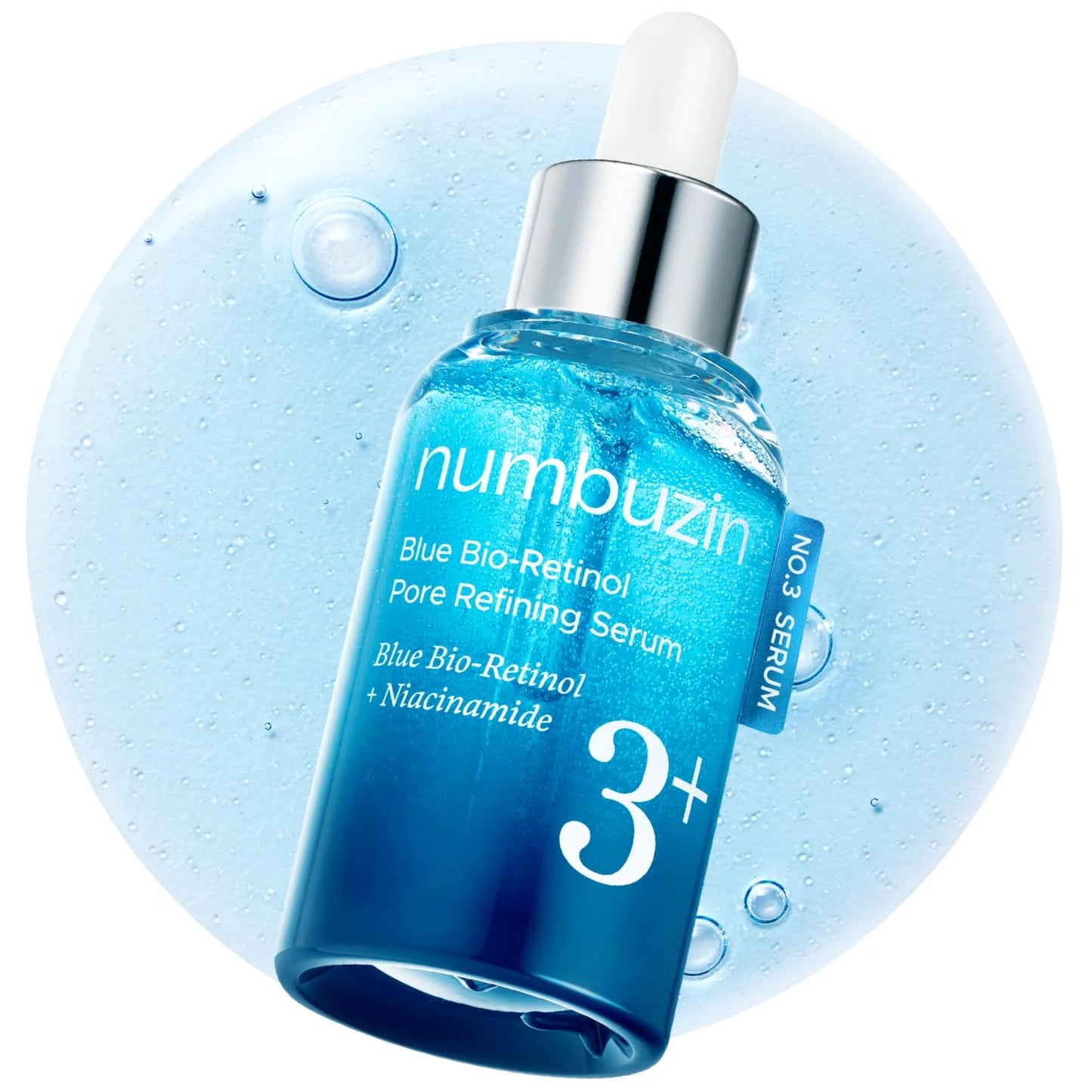 No.3+ Blue Bio-Retinol Pore Refining Serum 30ml