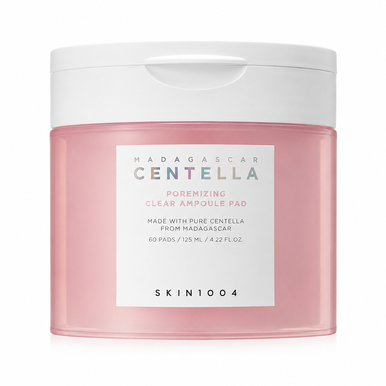 Madagascar Centella Poremizing Clear Ampoule Pad – 60 Pads