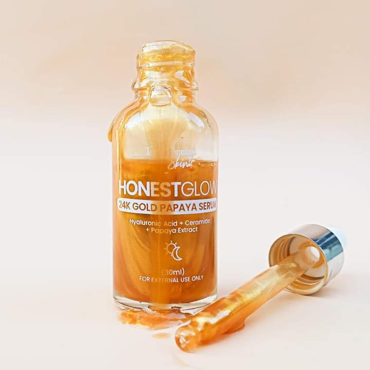 Honestglow 24K Gold Papaya Serum 30ml