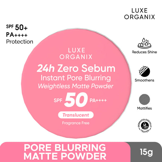 24h Zero Sebum SPF 50 PA ++++ Translucent