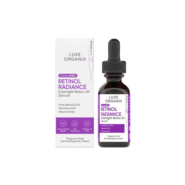 ClinicalPRO Retinol Radiance Overnight Botox Lift Serum 30ml