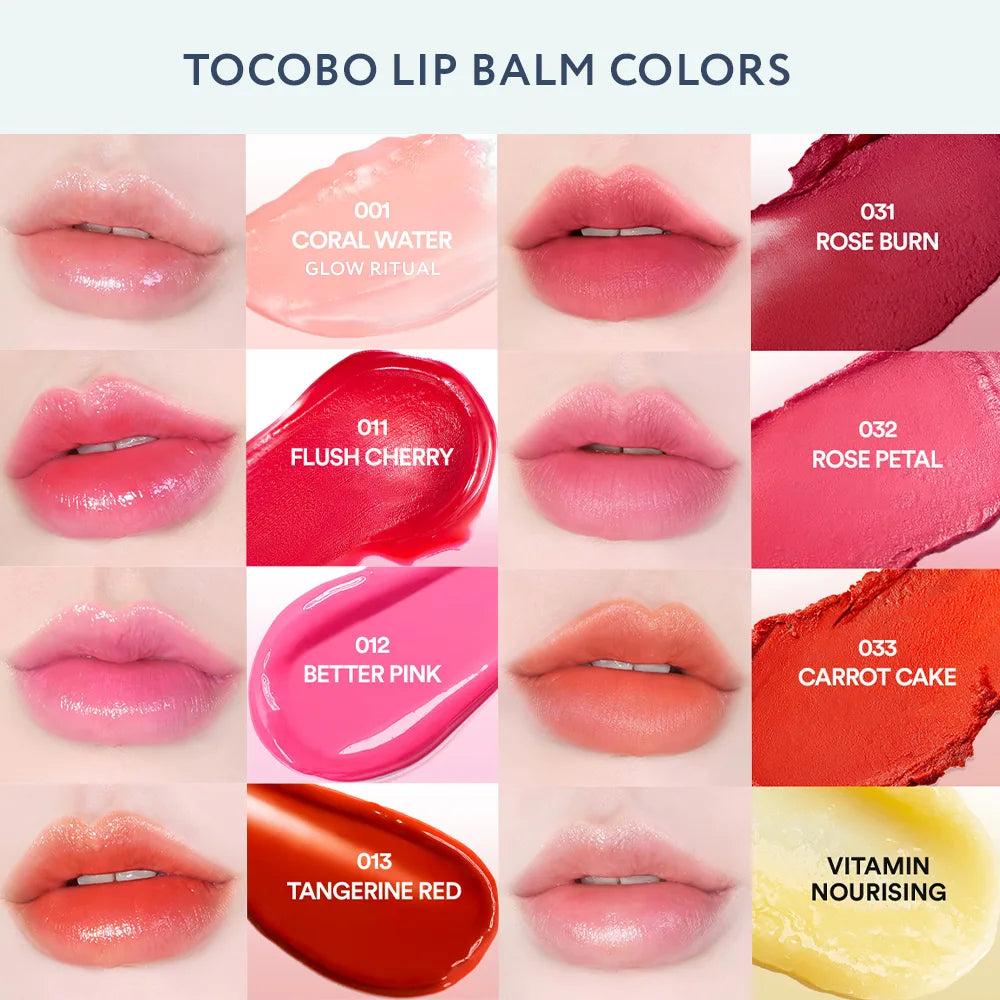 Tocobo Glass Tinted Lip Balm 011 Flush Cherry