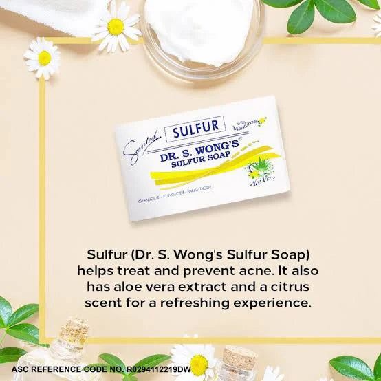 Sulfur Soap With Moisturizer  80g