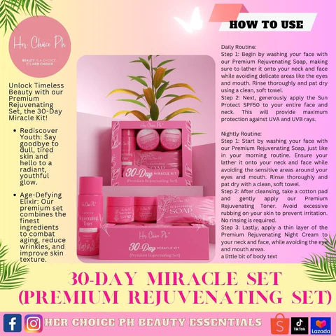 30-Day Miracle Kit - Premium Rejuvenating Set