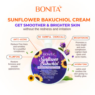 Translation missing: en.Sunflower Bakuchiol Whitening Inguinal Cream 30g