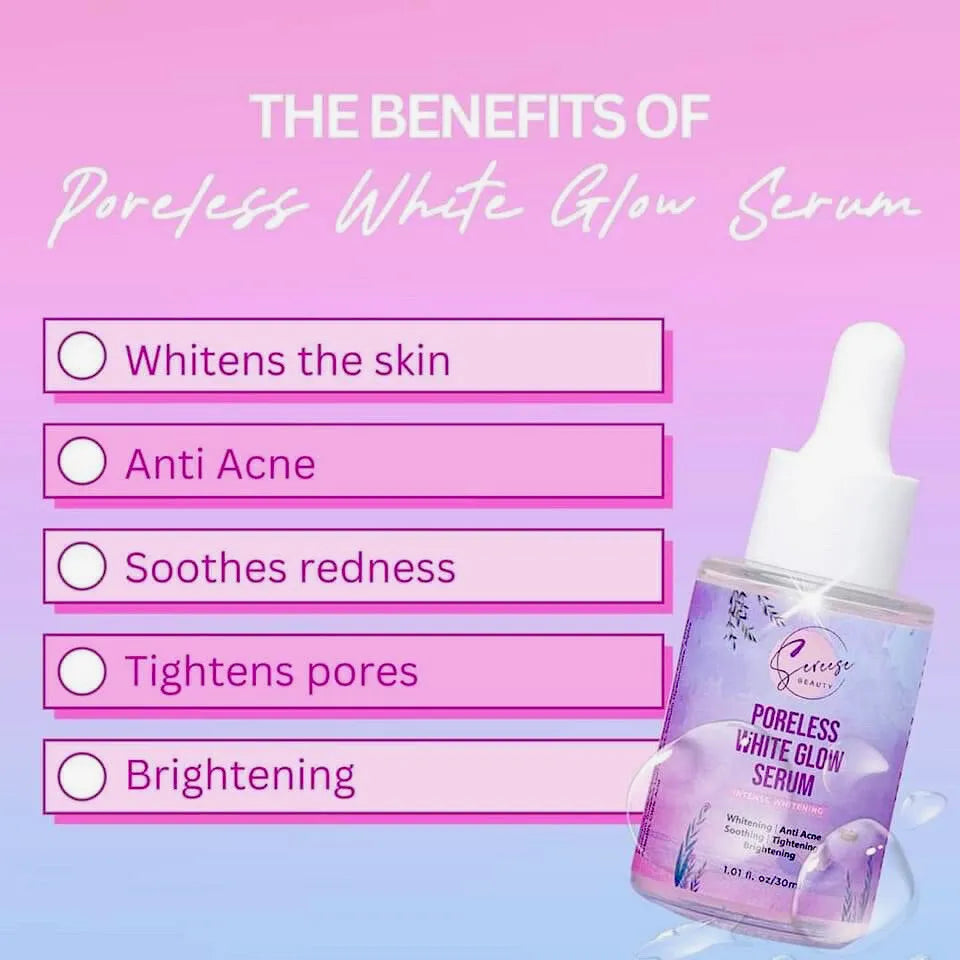 Poreless White Glow Serum 30ml