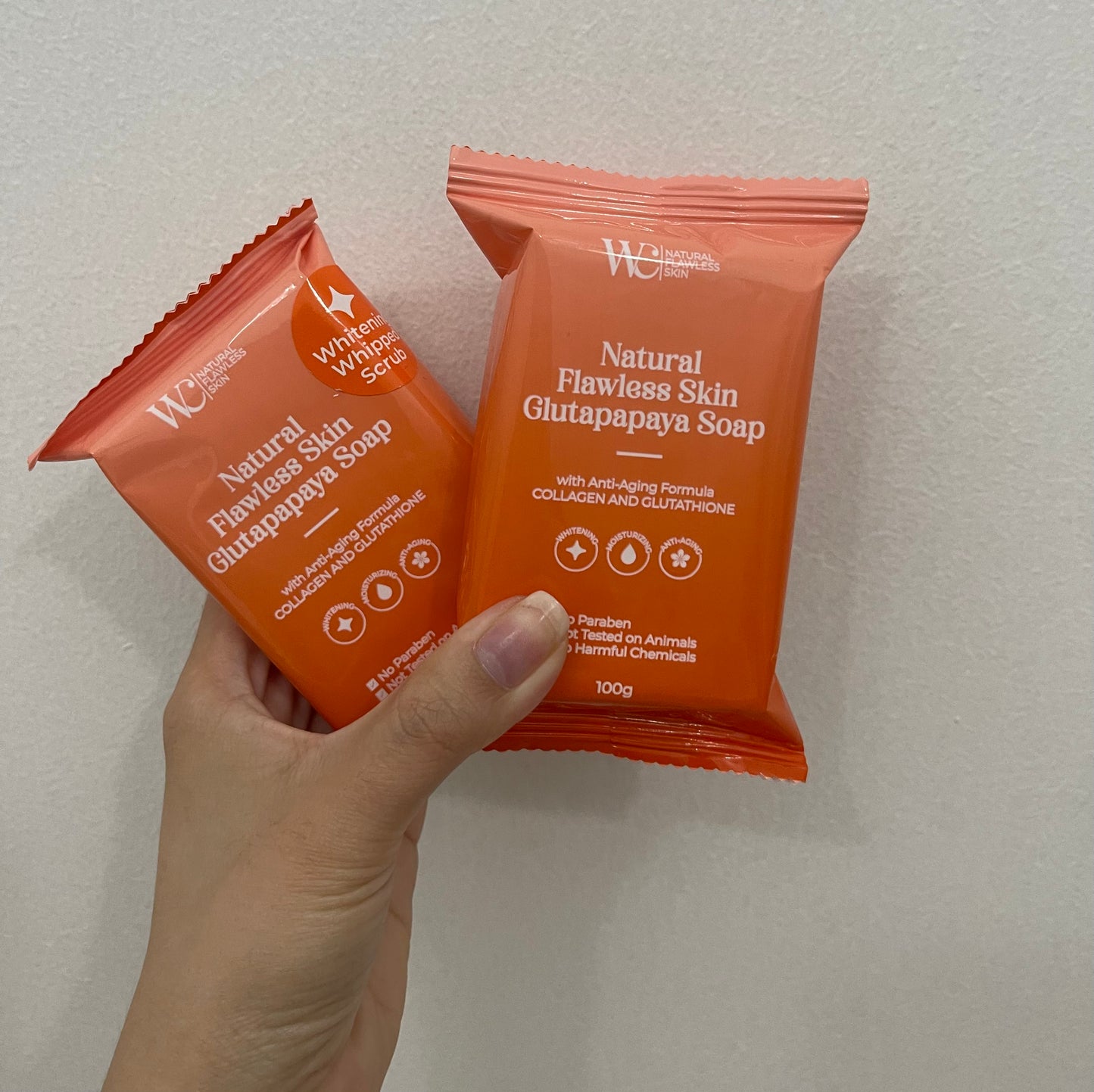 Glutapapaya Soap & Whitening Whipped Scrub Combo