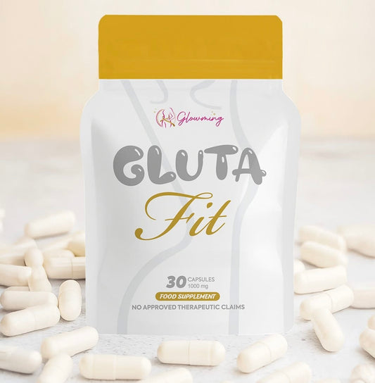 Gluta Fit L- Glutathione + Marine Collagen with L- Carnitine (30 Capsules) 1000mg