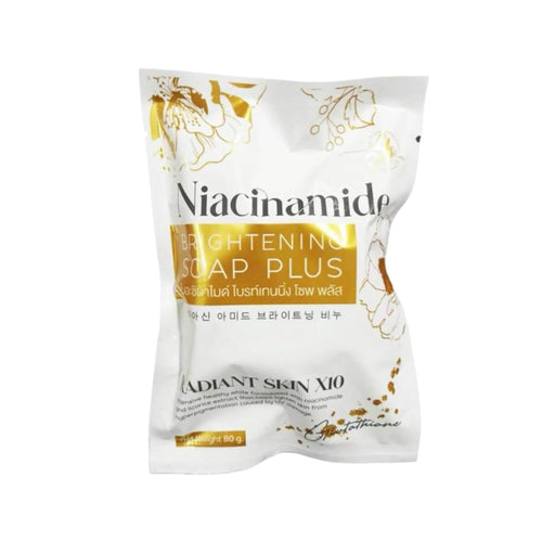 Niacinamide Brightening Soap Plus 80g Expiry Date May 2026
