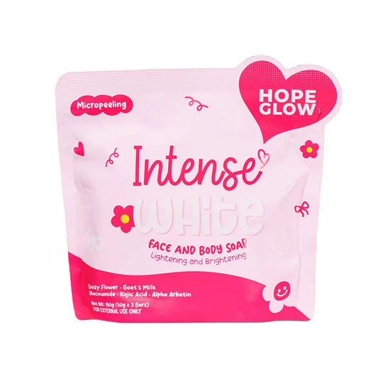 Intense White Face and Body Soap (50g x 3 Bars)