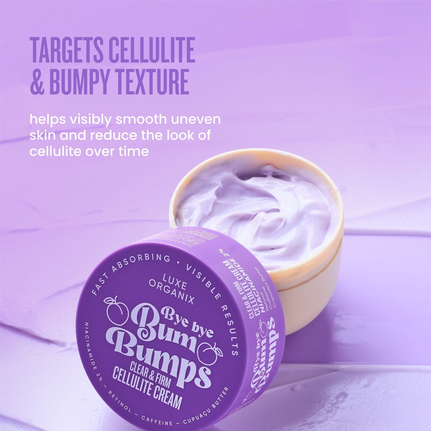 Bye Bye Bum Bumps Clear & Firm Cellulite Cream 230g