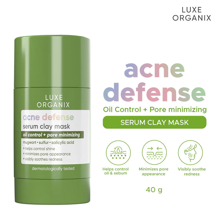 Acne Defense Mugwort Clay Stick Oil Control + Pore Minimizing 40g