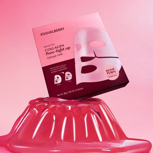 Collagen Pore-Tight Up Hydrogel Mask 30g X 4 Sheets