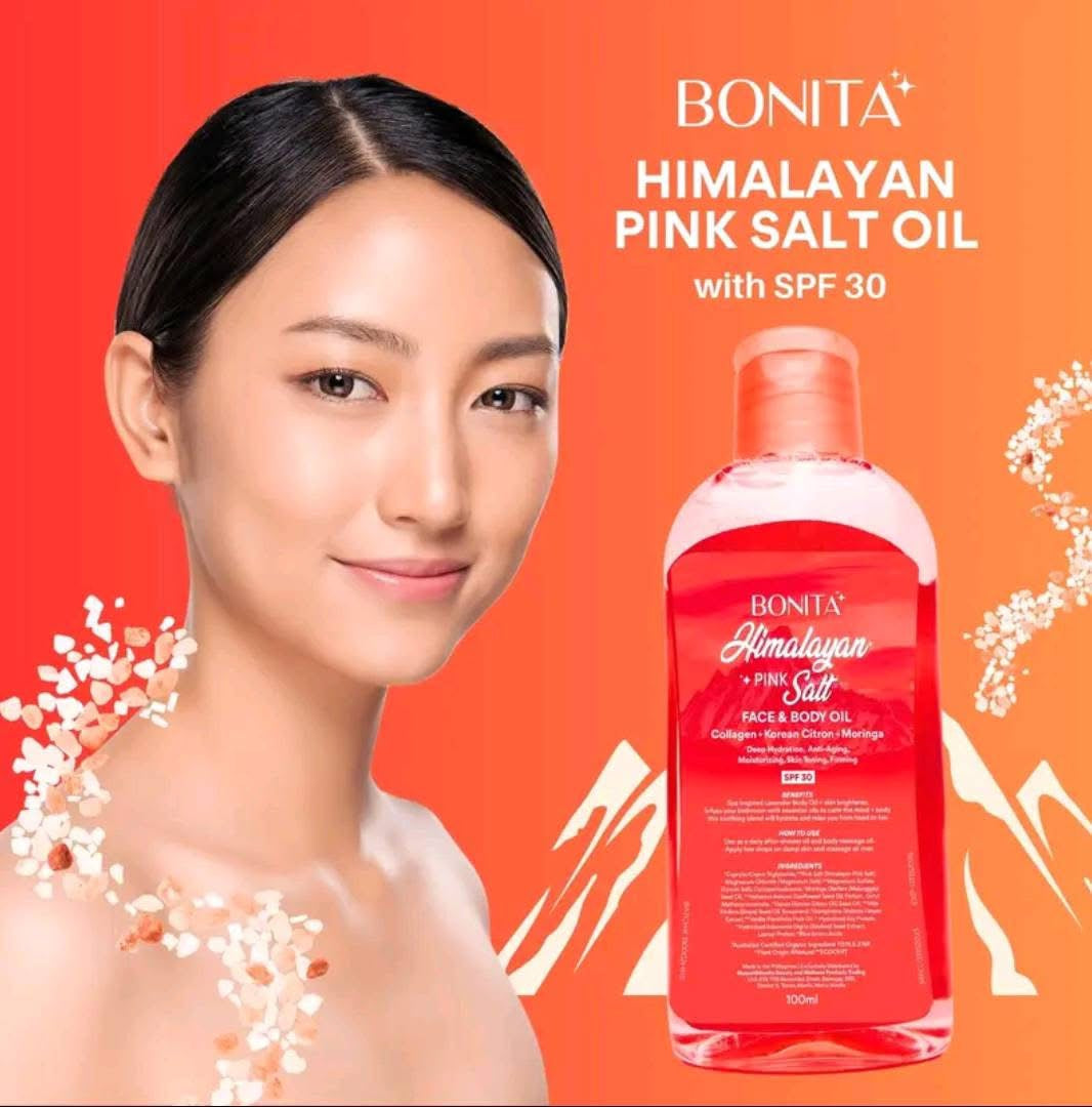 Himalayan Pink Salt Face & Body Oil SPF30 100ml