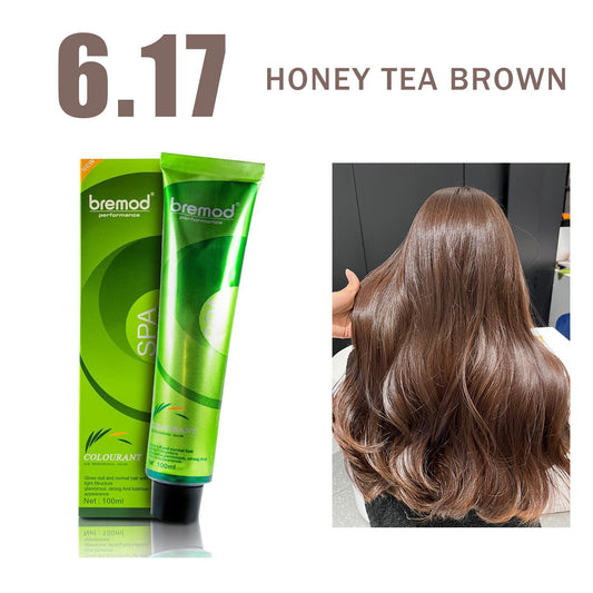 6.17 Honey Tea Brown + Oxidant Cream 6%