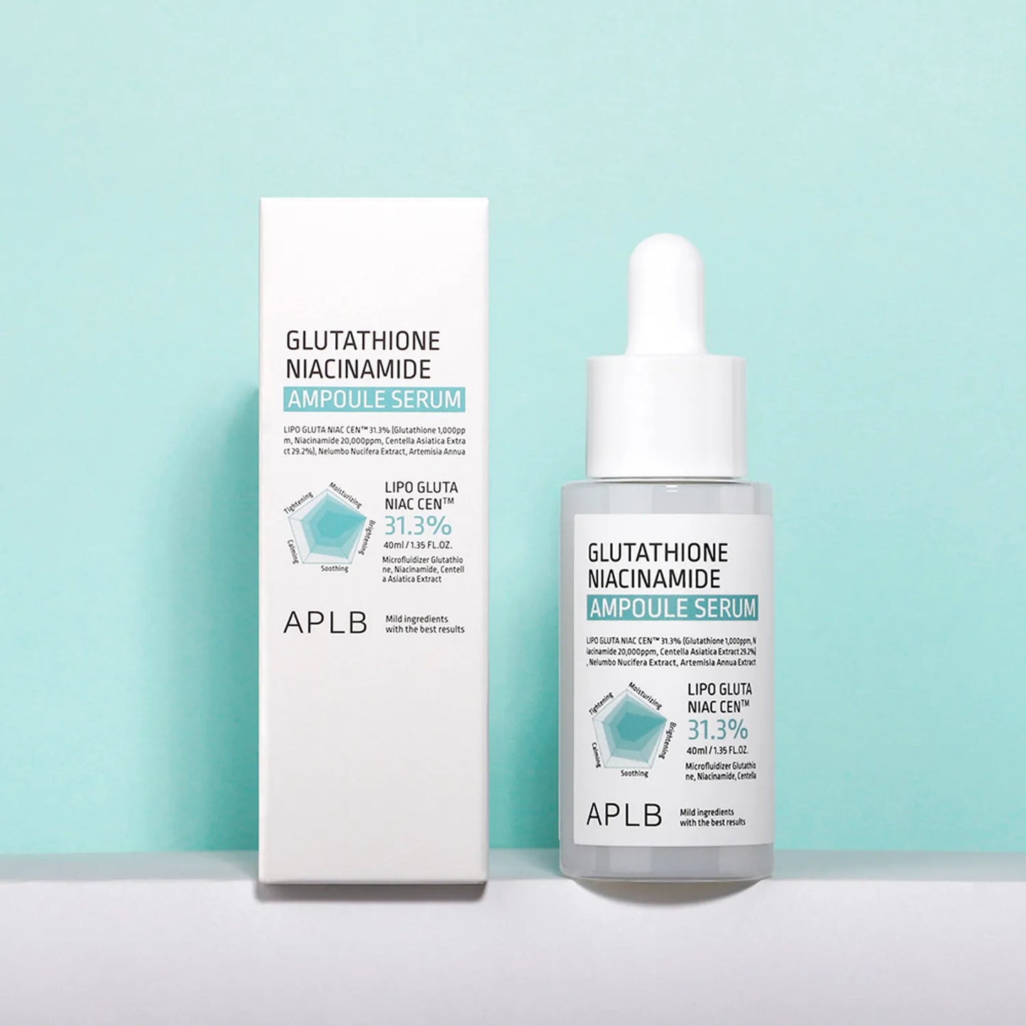 Glutathione Niacinamide Ampoule Serum 40ml