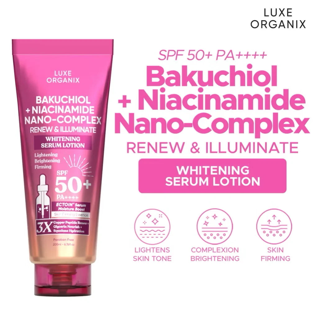 Bakuchiol + Niacinamide Nano-Complex Serum Lotion SPF 50+ 200ml